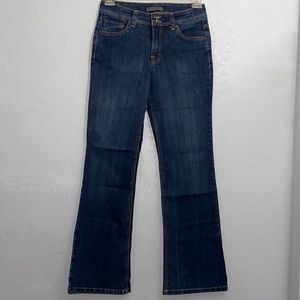 Nine West Jeans Boot Cut Dark Wash Jeans Denim Size 8